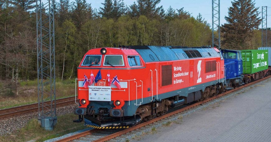 NEW FREIGHT TRAIN CONNECTION TO NORWAY: DB CARGO SCANDINAVIA PILOT PROJECT